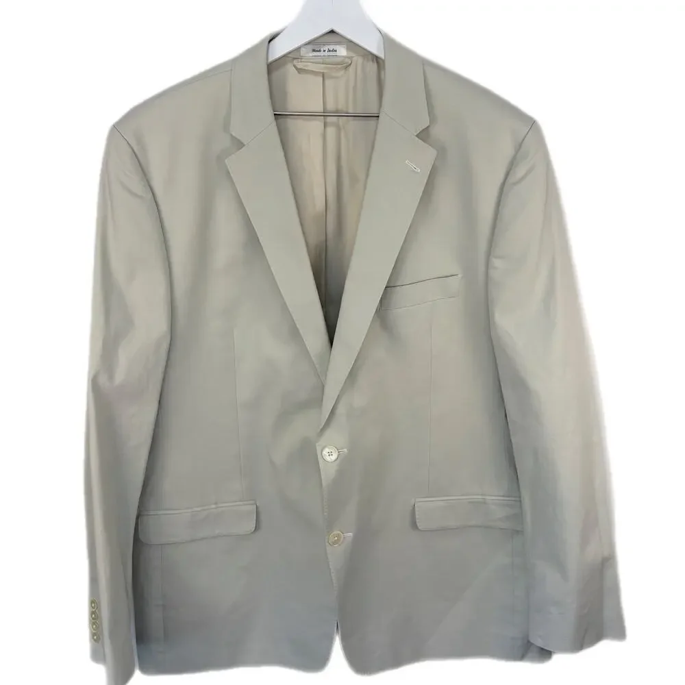Ralph Lauren Black Label Cream Colored Slim Fit Sport Jacket - Men's 48L